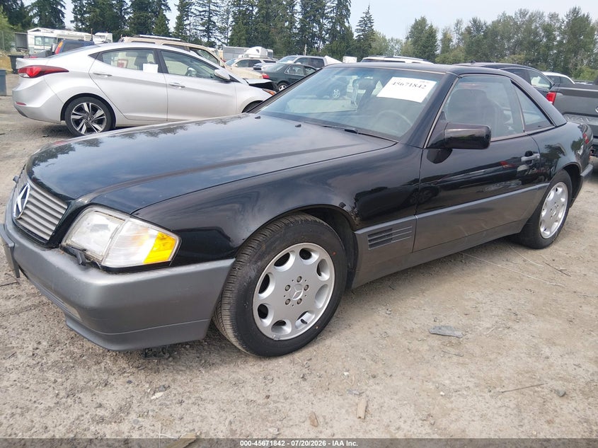 1995 Mercedes-benz Sl-class VIN WDBFA63E6SF117825 IAAI salvage auction — NORMAL WEAR, Clear (Washington), sold $725 on 2026-07-29 (photo 2)