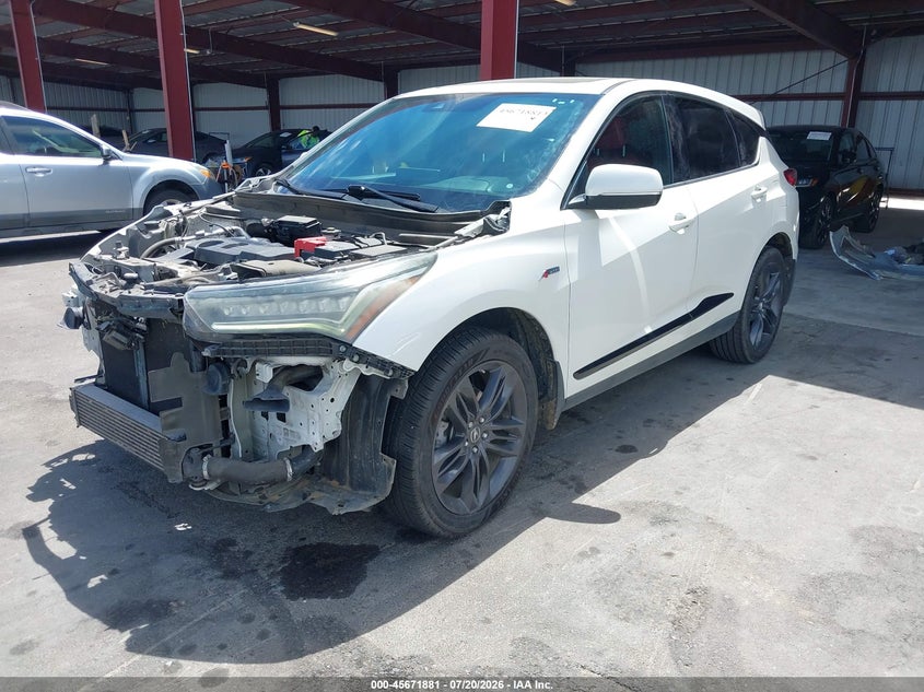 2019 Acura Rdx VIN 5J8TC2H62KL028233 IAAI salvage auction — FRONT END, Salvage Title, sold $6,800 on 2026-08-29 (photo 2)