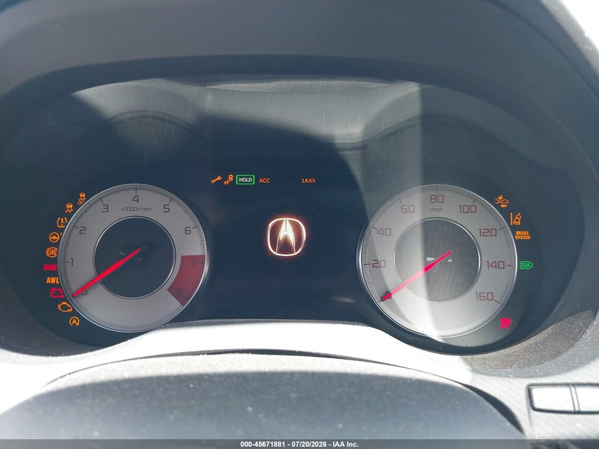 2019 Acura Rdx VIN 5J8TC2H62KL028233 IAAI salvage auction — FRONT END, Salvage Title, sold $6,800 on 2026-08-29 (photo 7)