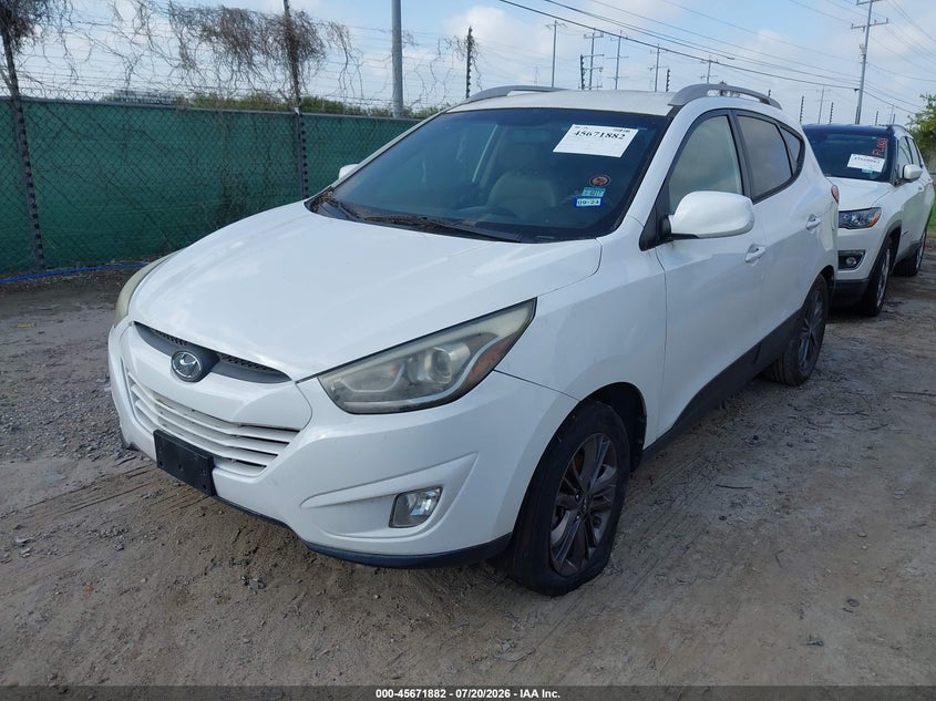 2015 Hyundai Tucson VIN KM8JU3AGXFU069149 IAAI salvage auction — NORMAL WEAR, Original (Texas), sold $1,350 on 2026-07-29 (photo 2)