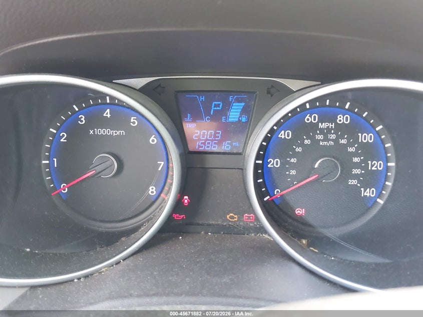 2015 Hyundai Tucson VIN KM8JU3AGXFU069149 IAAI salvage auction — NORMAL WEAR, Original (Texas), sold $1,350 on 2026-07-29 (photo 7)