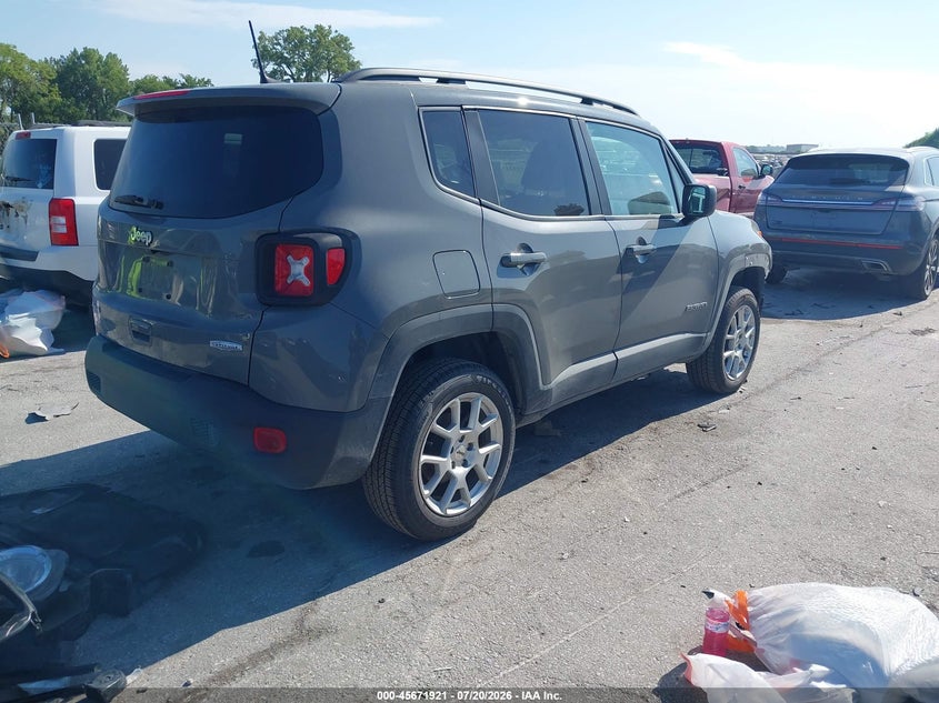 2022 Jeep Renegade VIN ZACNJDB13NPN63087 IAAI salvage auction — FRONT END, Salvage (Iowa), sold $2,100 on 2026-08-15 (photo 4)