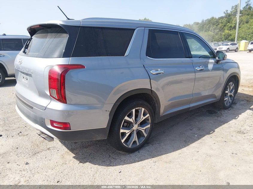 2020 Hyundai Palisade VIN KM8R34HE0LU128401 IAAI salvage auction — SIDE, Salvage (Louisiana), sold $4,600 on 2026-08-01 (photo 4)