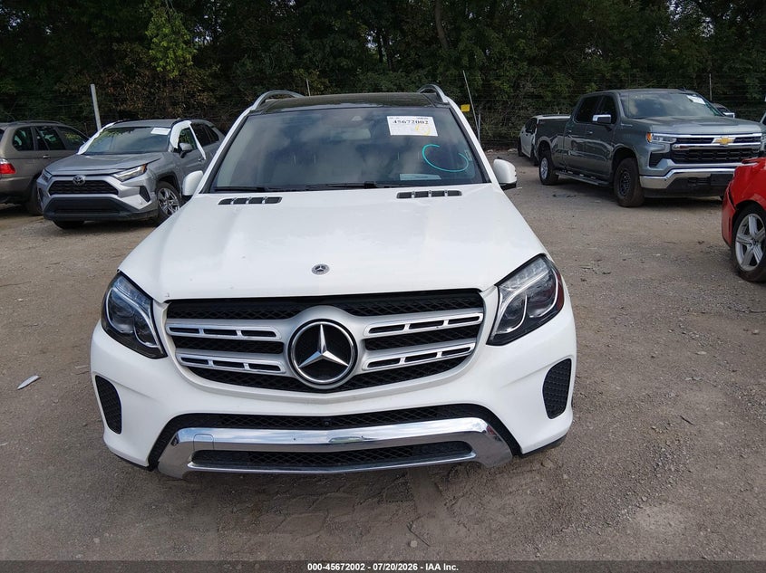 2019 Mercedes-benz Gls-klasse VIN 4JGDF6EE4KB228531 IAAI salvage auction — FRONT END, Salvage (Indiana), sold $13,500 on 2026-09-08 (photo 6)