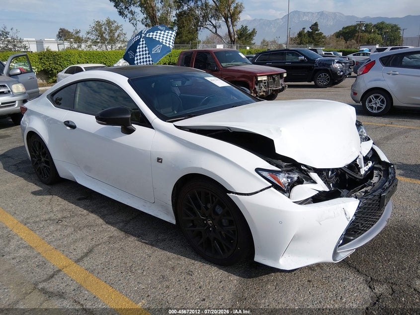 2015 Lexus Rc VIN JTHHE5BC4F5001395 IAAI salvage auction — FRONT END, Salvage (California), sold $3,350 on 2026-08-03 (photo 1)