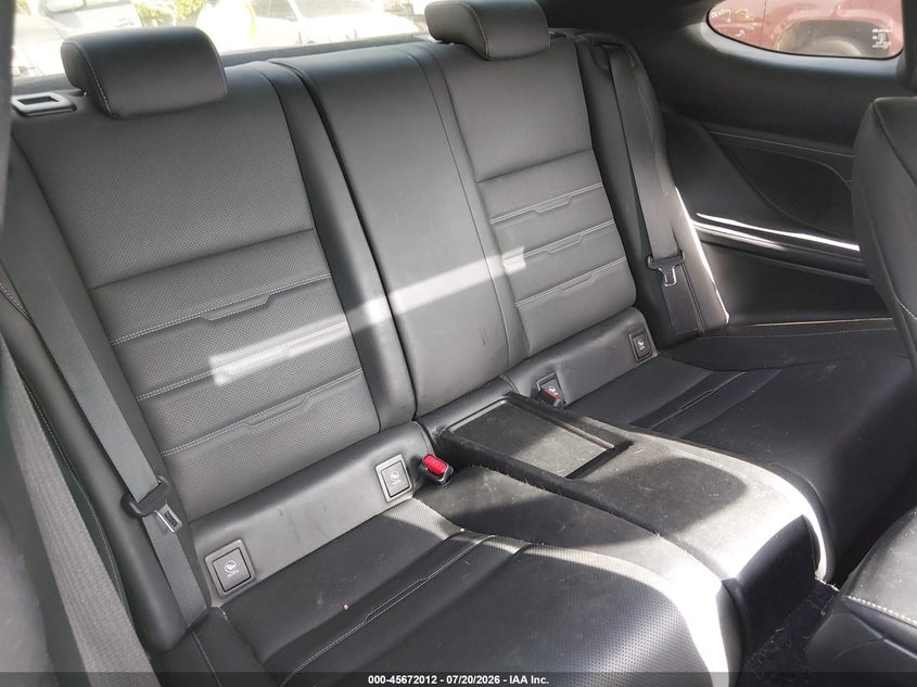 2015 Lexus Rc VIN JTHHE5BC4F5001395 IAAI salvage auction — FRONT END, Salvage (California), sold $3,350 on 2026-08-03 (photo 8)