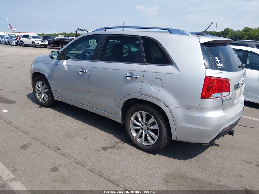 2011 Kia Sorento VIN 5XYKWDA27BG119501 IAAI salvage auction — NORMAL WEAR, Clear (North Carolina), sold $1,700 on 2026-07-22 (photo 3)