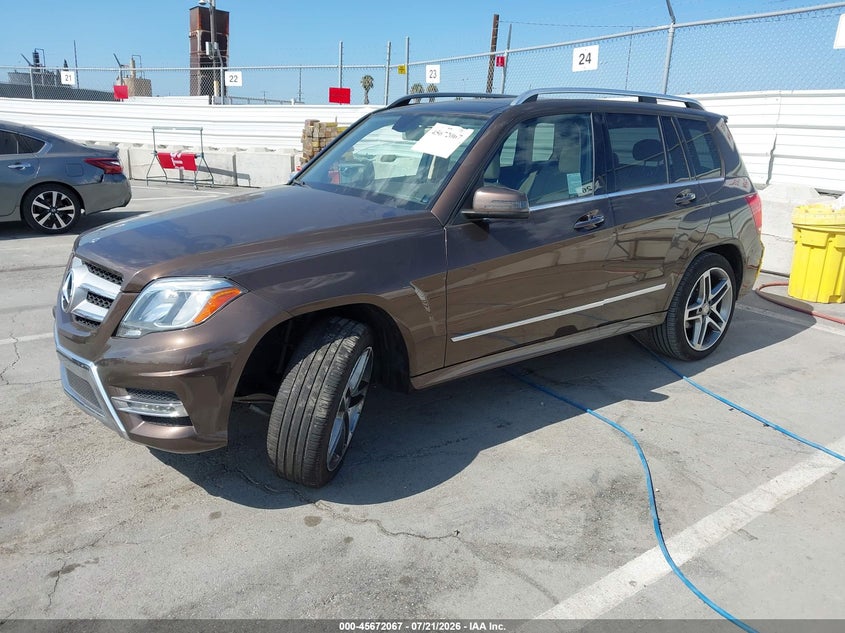 2015 Mercedes-benz Glk-klasse VIN WDCGG5HB6FG400667 IAAI salvage auction — FRONT END, Salvage (California), sold $6,075 on 2026-08-12 (photo 2)