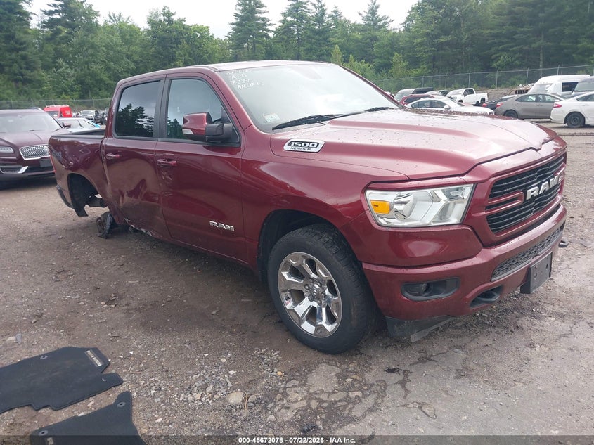 2019 RAM 1500 VIN 1C6SRFFT1KN597787 — IAAI salvage auction photo
