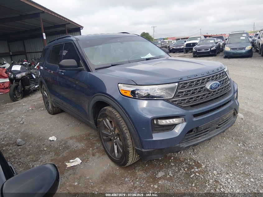 2021 Ford Explorer VIN 1FMSK7DH6MGB67726 — IAAI salvage auction photo