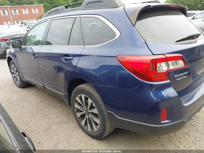 2015 Subaru Outback VIN 4S4BSANC3F3299613 IAAI salvage auction — UNDERCARRIAGE, Salvage Title, sold $1,250 on 2026-07-25 (photo 3)