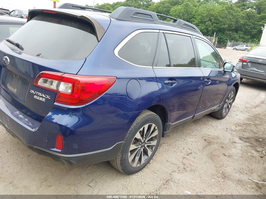 2015 Subaru Outback VIN 4S4BSANC3F3299613 IAAI salvage auction — UNDERCARRIAGE, Salvage Title, sold $1,250 on 2026-07-25 (photo 4)