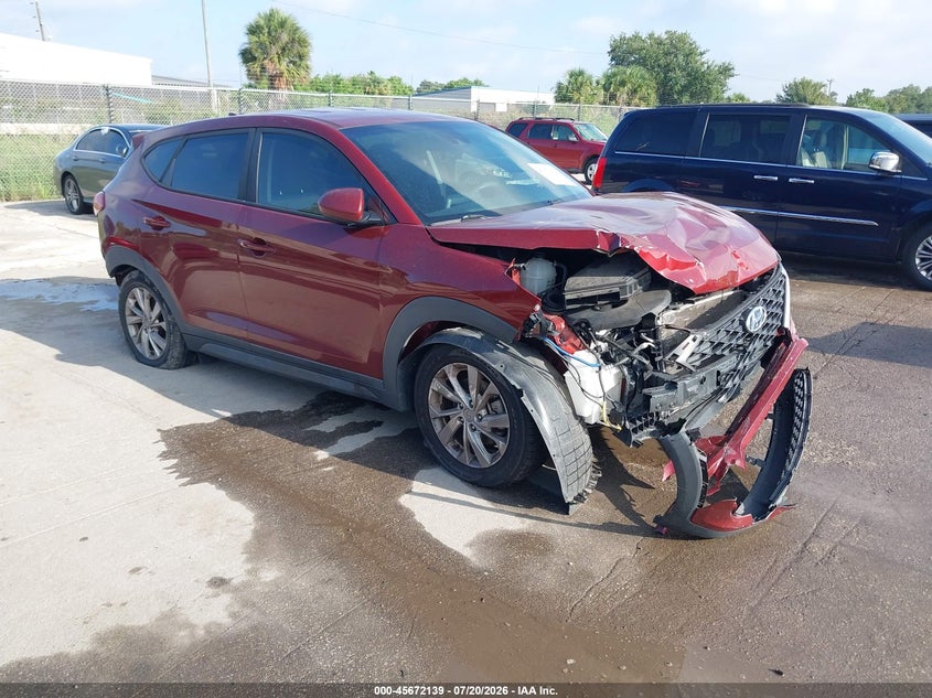 2019 Hyundai Tucson VIN KM8J23A47KU928493 IAAI salvage auction — NORMAL WEAR, Clear (Florida), sold $2,025 on 2026-07-29 (photo 1)