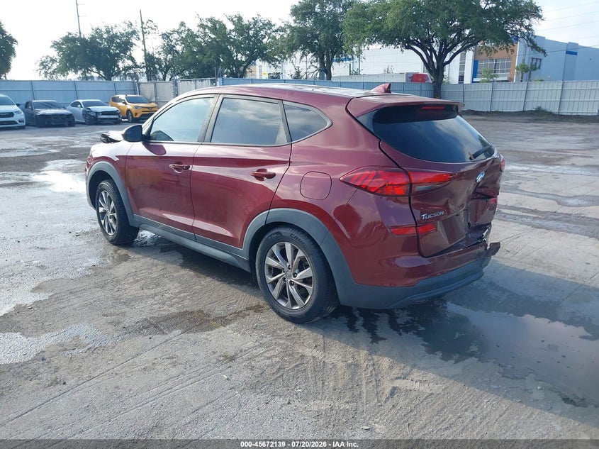 2019 Hyundai Tucson VIN KM8J23A47KU928493 IAAI salvage auction — NORMAL WEAR, Clear (Florida), sold $2,025 on 2026-07-29 (photo 3)
