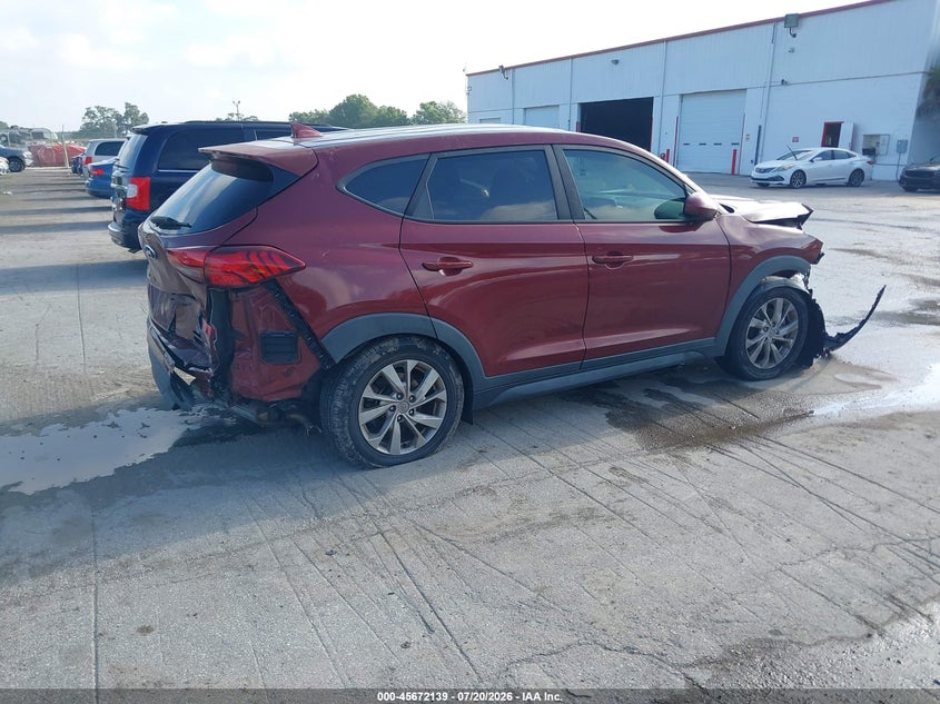 2019 Hyundai Tucson VIN KM8J23A47KU928493 IAAI salvage auction — NORMAL WEAR, Clear (Florida), sold $2,025 on 2026-07-29 (photo 4)