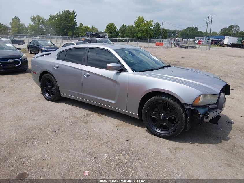 2014 Dodge Charger VIN 2C3CDXHG2EH279700 IAAI salvage auction — LEFT FRONT, Salvage (Virginia), sold $1,650 on 2026-07-31 (photo 1)