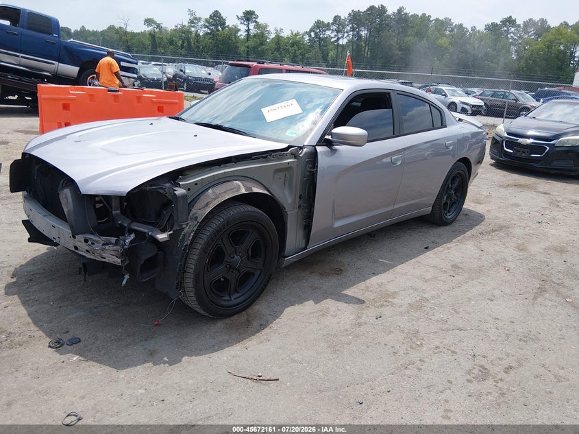 2014 Dodge Charger VIN 2C3CDXHG2EH279700 IAAI salvage auction — LEFT FRONT, Salvage (Virginia), sold $1,650 on 2026-07-31 (photo 2)