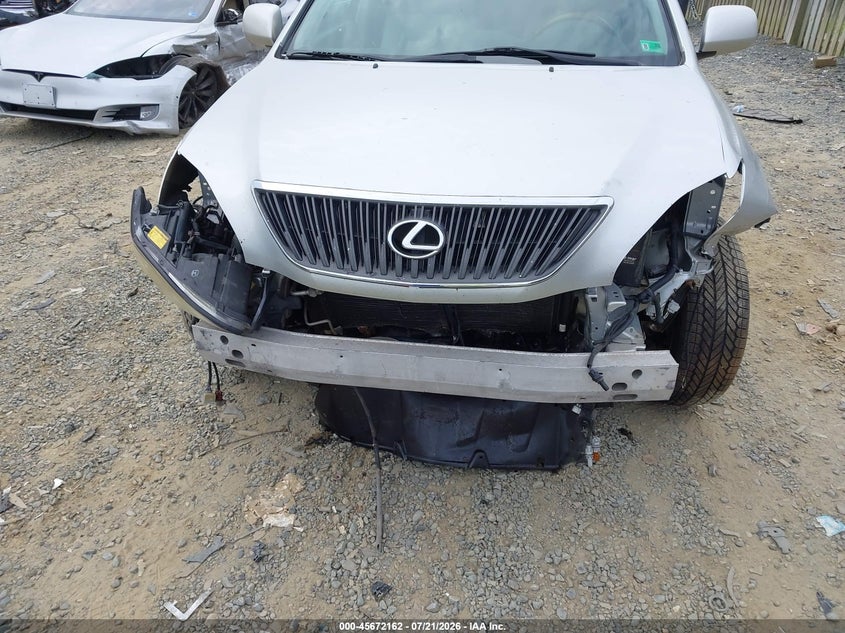 2004 Lexus Rx VIN 2T2HA31U64C021610 IAAI salvage auction — FRONT END, Clear (Virginia), sold $700 on 2026-07-31 (photo 6)