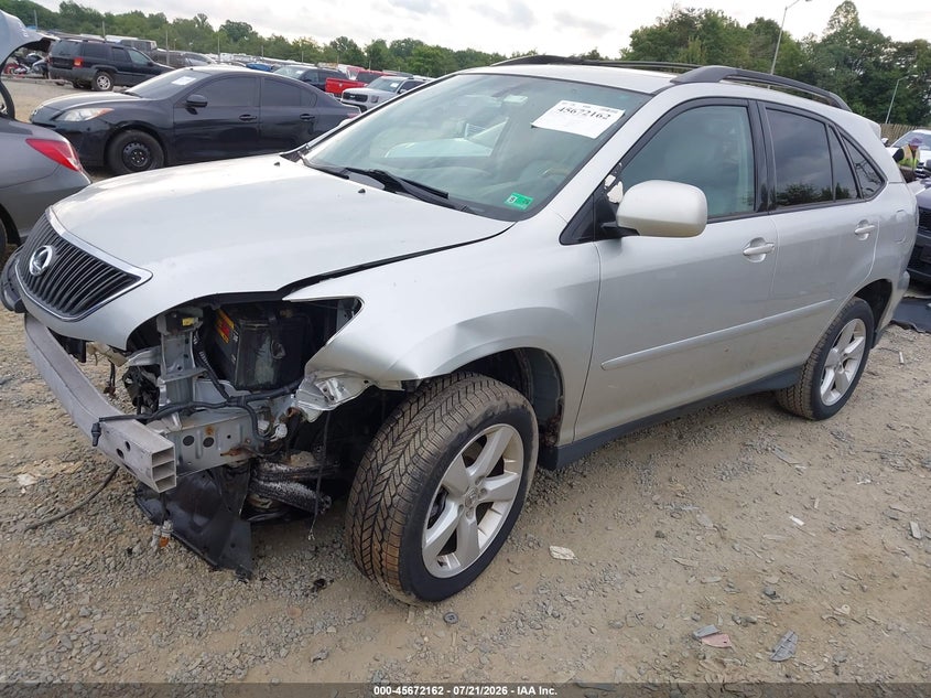 2004 Lexus Rx VIN 2T2HA31U64C021610 IAAI salvage auction — FRONT END, Clear (Virginia), sold $700 on 2026-07-31 (photo 2)
