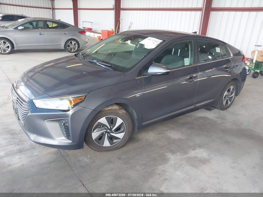 2017 Hyundai Ioniq hybrid VIN KMHC75LC8HU036532 IAAI salvage auction — NORMAL WEAR, Clear - Dealer Only (California), sold $25 on 2026-07-28 (photo 2)