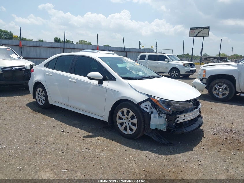 2026 Toyota Corolla VIN 5YFB4MDE5TP390386 IAAI salvage auction — FRONT END, Enterprise Vehicles Clear Only (Florida), sold $1,950 on 2026-07-22 (photo 1)