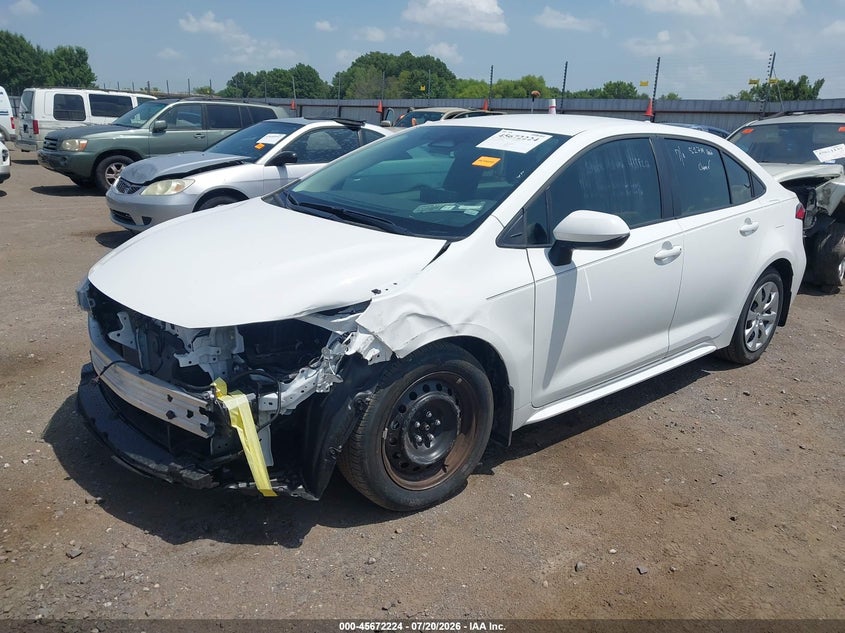 2026 Toyota Corolla VIN 5YFB4MDE5TP390386 IAAI salvage auction — FRONT END, Enterprise Vehicles Clear Only (Florida), sold $1,950 on 2026-07-22 (photo 2)