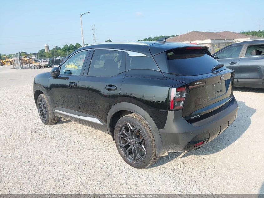 2025 Nissan Kicks VIN 3N8AP6DD2SL397432 IAAI salvage auction — HAIL, Clear Claim Paid (Wisconsin), sold $13,850 on 2026-08-18 (photo 3)