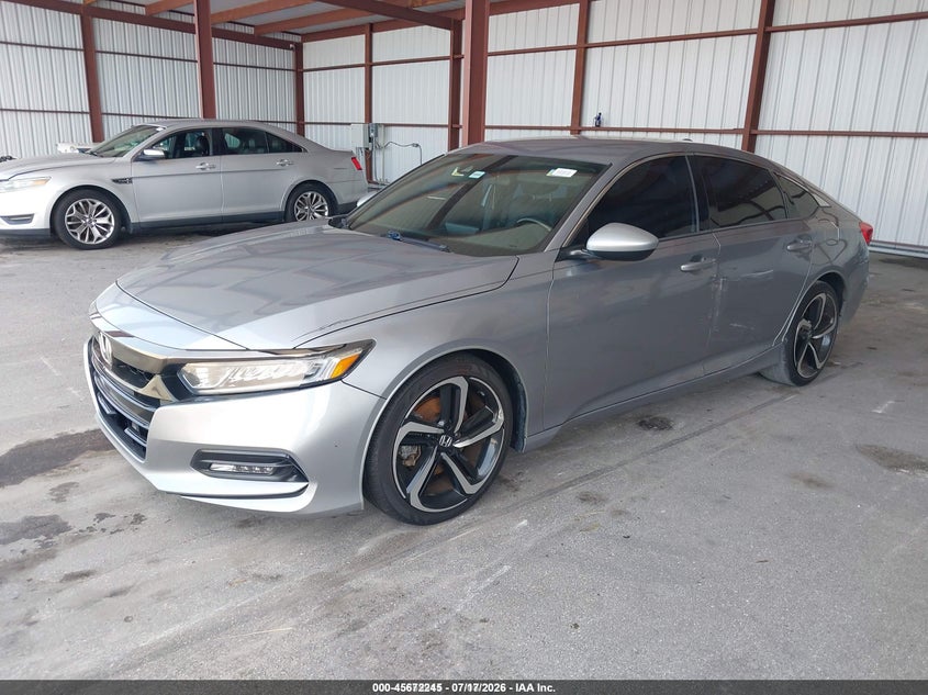 2020 Honda Accord VIN 1HGCV1F34LA101323 IAAI salvage auction — LEFT SIDE, Clear (Florida), sold $10,000 on 2026-07-29 (photo 2)