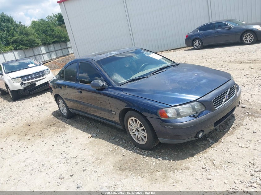 2003 Volvo S60 VIN YV1RS61T832269847 IAAI salvage auction — NORMAL WEAR, Repossession Paperwork (Georgia), sold $300 on 2026-08-13 (photo 1)