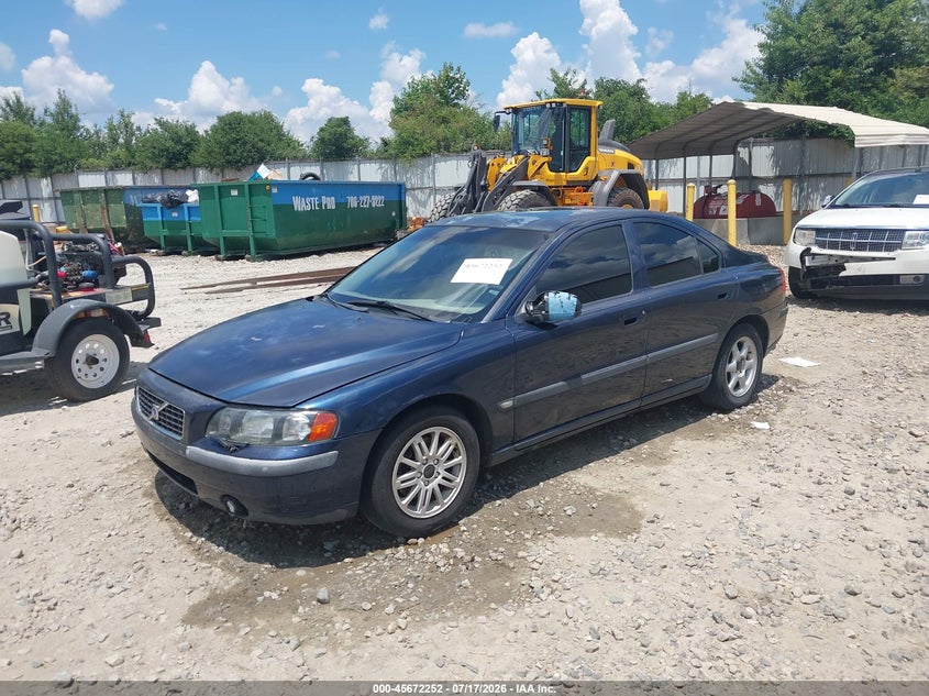 2003 Volvo S60 VIN YV1RS61T832269847 IAAI salvage auction — NORMAL WEAR, Repossession Paperwork (Georgia), sold $300 on 2026-08-13 (photo 2)