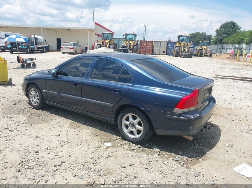 2003 Volvo S60 VIN YV1RS61T832269847 IAAI salvage auction — NORMAL WEAR, Repossession Paperwork (Georgia), sold $300 on 2026-08-13 (photo 3)