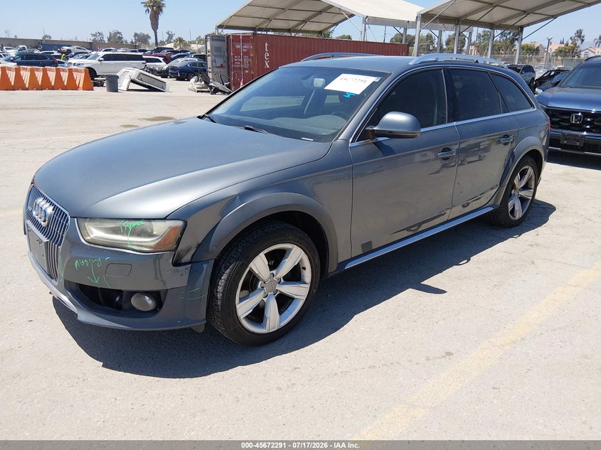 2013 Audi Allroad VIN WA1UFAFL4DA149528 IAAI salvage auction — LEFT FRONT, Salvage (California), sold $2,000 on 2026-07-29 (photo 2)