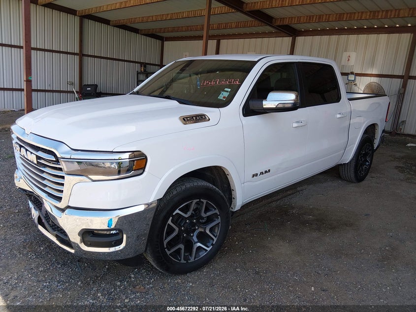 2026 Ram 1500 VIN 3C6SRFJP2T4175467 IAAI salvage auction — FRONT END, Enterprise Vehicles Clear Only (Louisiana), sold $27,750 on 2026-07-24 (photo 2)