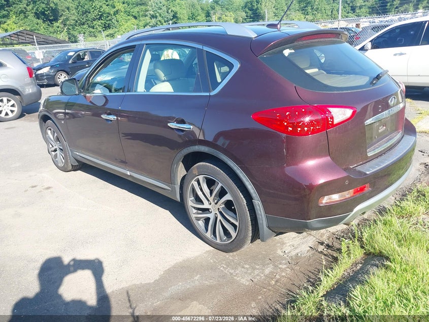 2017 Infiniti Qx50 VIN JN1BJ0RR7HM406209 IAAI salvage auction — RIGHT FRONT, Salvage (Connecticut), sold $1,300 on 2026-07-30 (photo 3)