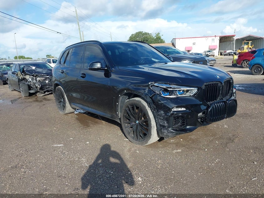 2020 BMW X5 VIN 5UXJU4C00L9C37620 — IAAI salvage auction photo
