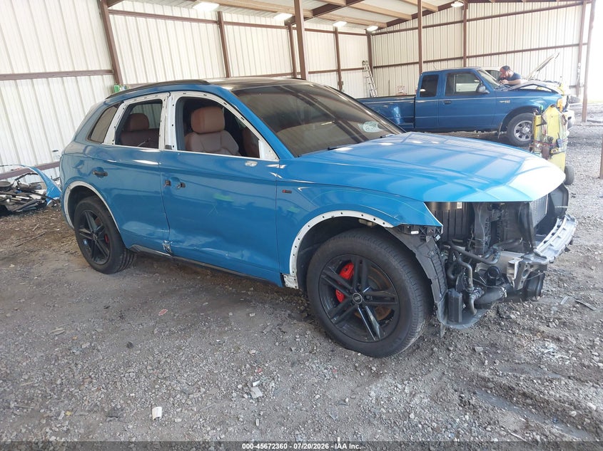 2022 Audi Q5 VIN WA1G2AFY8N2091844 — IAAI salvage auction photo