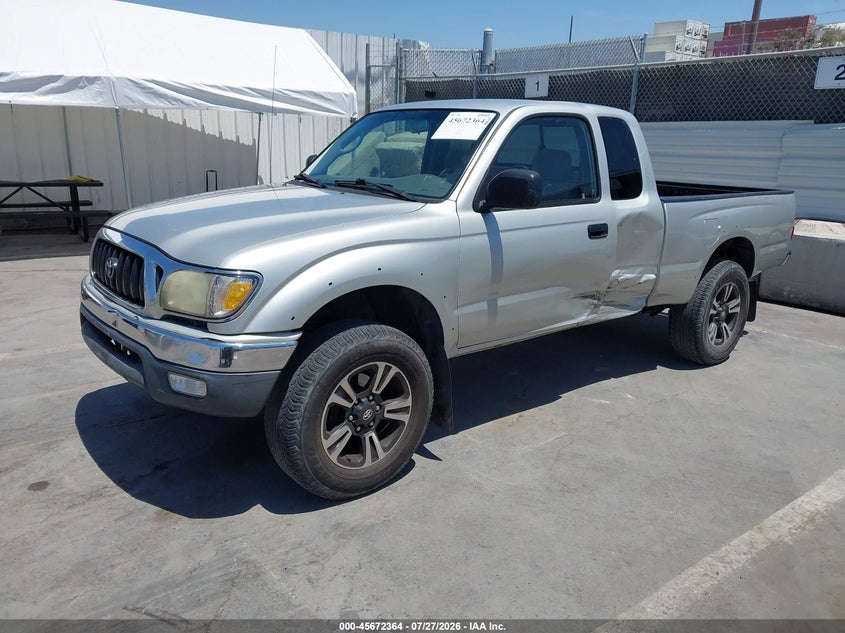 2001 Toyota Tacoma VIN 5TESM92N81Z843245 IAAI salvage auction — SIDE, Salvage (California), sold $3,150 on 2026-08-02 (photo 2)