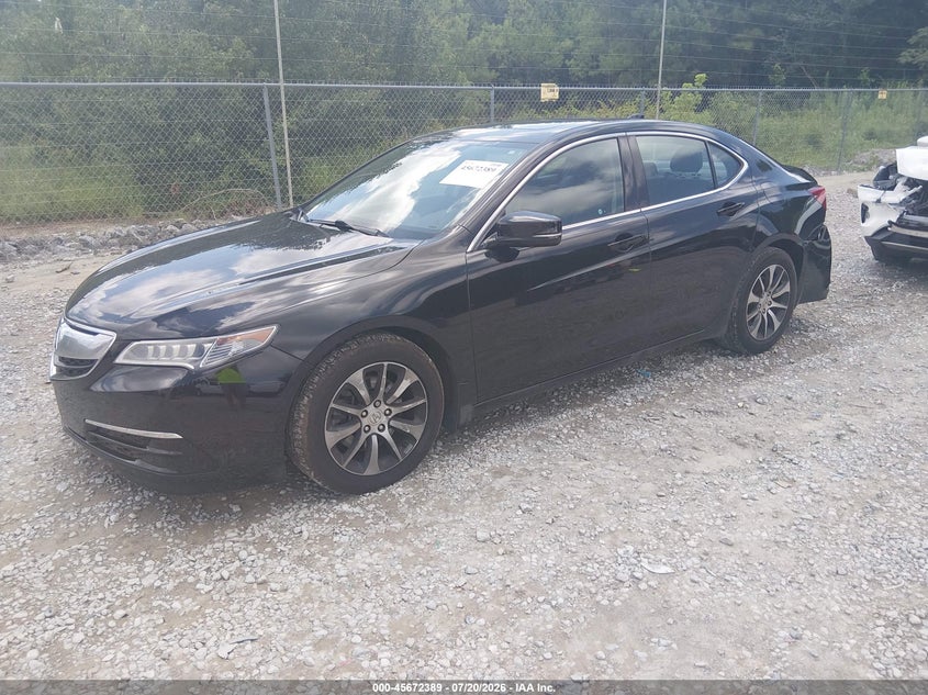 2017 Acura Tlx VIN 19UUB1F5XHA002320 IAAI salvage auction — REAR END, Salvage (Alabama), sold $2,100 on 2026-08-03 (photo 2)