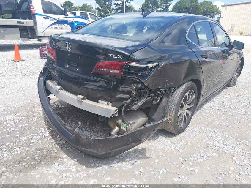 2017 Acura Tlx VIN 19UUB1F5XHA002320 IAAI salvage auction — REAR END, Salvage (Alabama), sold $2,100 on 2026-08-03 (photo 6)