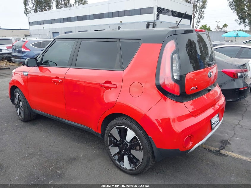 2019 Kia Soul VIN KNDJP3A56K7650649 IAAI salvage auction — VANDALISM, Salvage Title, sold $2,800 on 2026-08-02 (photo 3)
