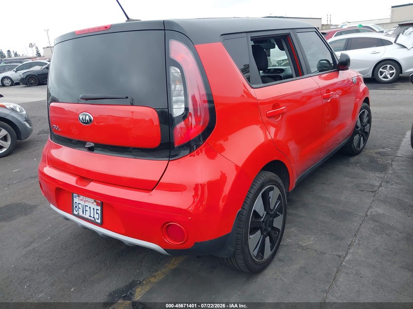 2019 Kia Soul VIN KNDJP3A56K7650649 IAAI salvage auction — VANDALISM, Salvage Title, sold $2,800 on 2026-08-02 (photo 4)