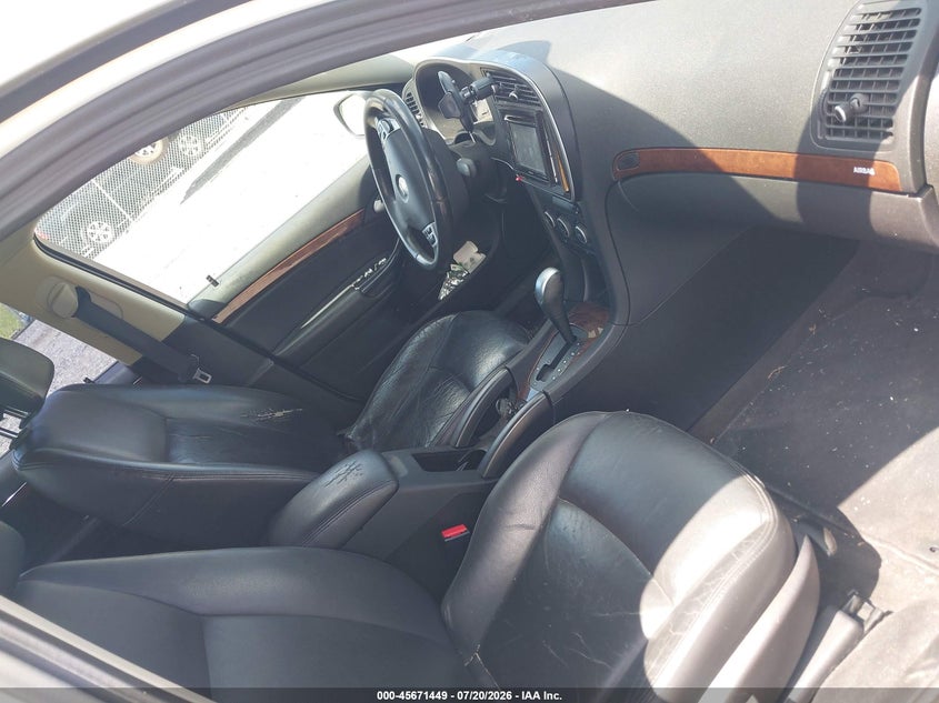 2011 Saab 9-3 VIN YS3FA4CY6B1309395 IAAI salvage auction — NORMAL WEAR, Clear (South Carolina), sold $50 on 2026-07-28 (photo 5)