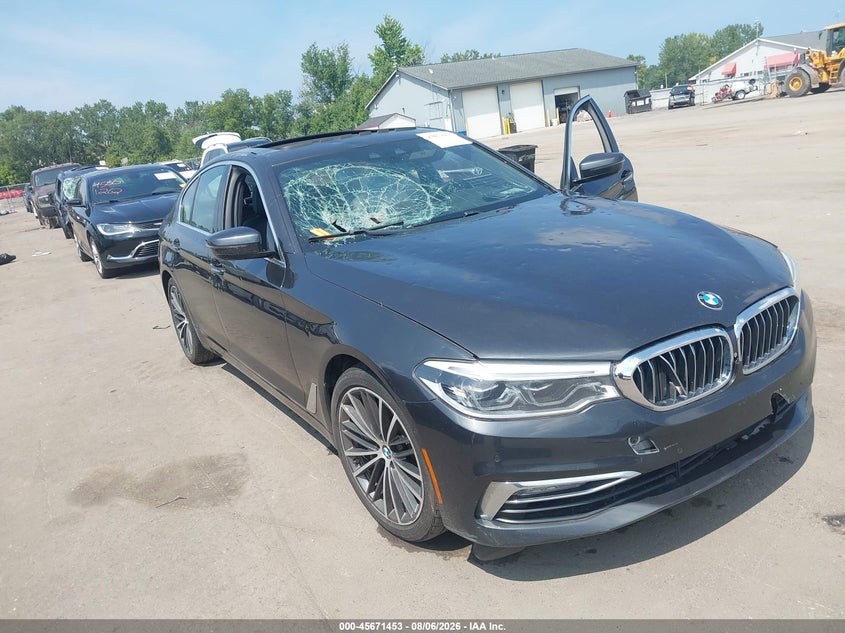 2017 BMW 5er VIN WBAJE7C35HG886997 IAAI salvage auction — HAIL, Salvage (Ohio), sold $5,300 on 2026-08-23 (photo 6)
