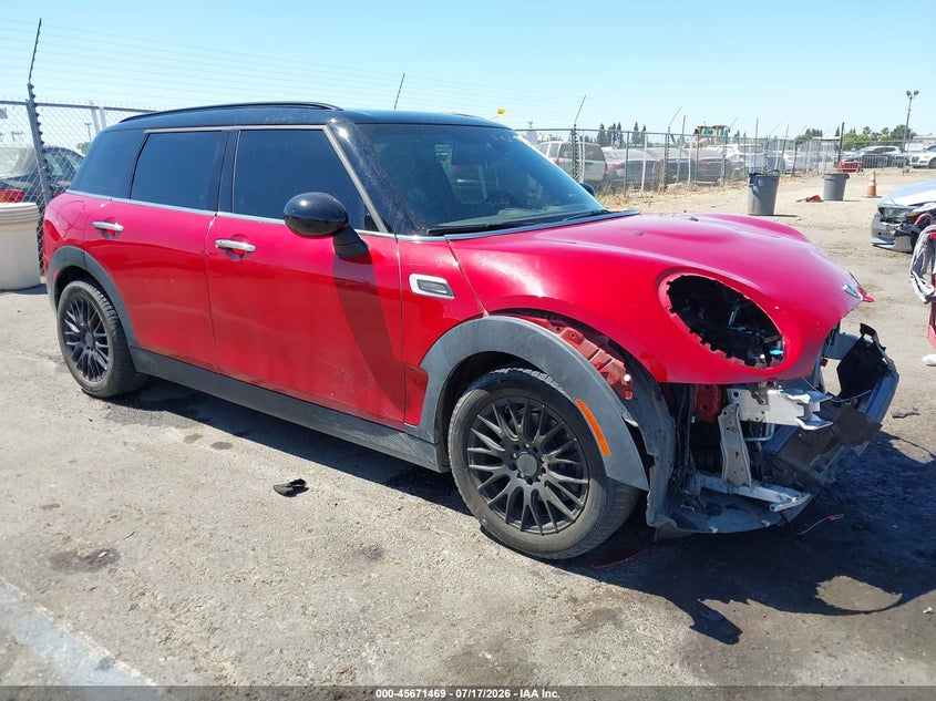2016 Mini Clubman VIN WMWLN5C54G2B28596 IAAI salvage auction — FRONT END, Salvage Title, sold $1,400 on 2026-08-10 (photo 1)