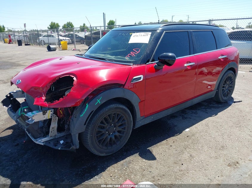 2016 Mini Clubman VIN WMWLN5C54G2B28596 IAAI salvage auction — FRONT END, Salvage Title, sold $1,400 on 2026-08-10 (photo 2)