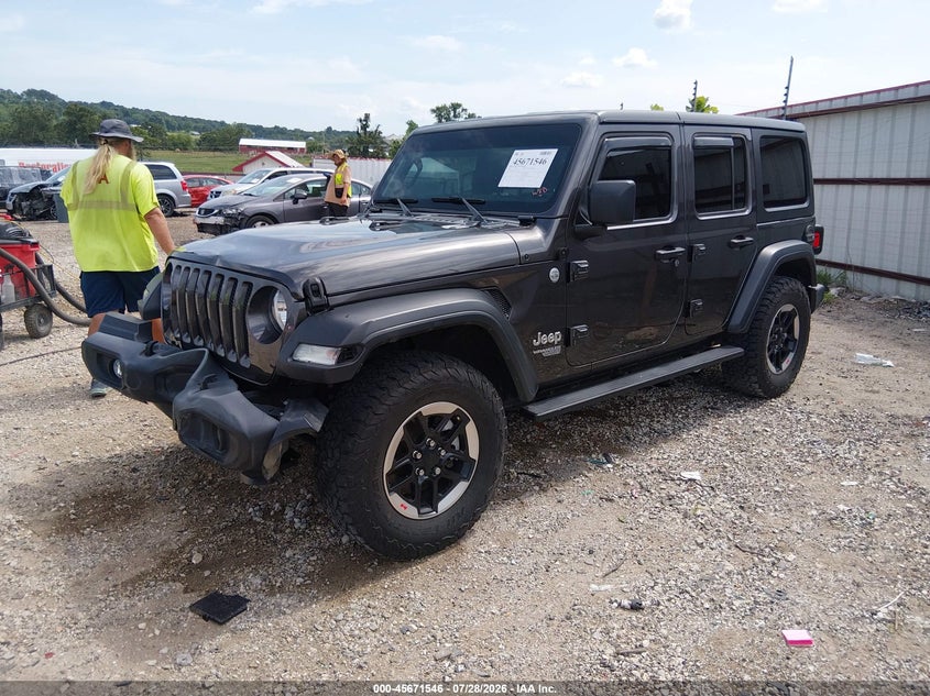 2020 Jeep Wrangler / VIN 1C4HJXDNXLW227115 IAAI salvage auction — FRONT END, Salvage (Arkansas), sold $11,850 on 2026-09-03 (photo 2)