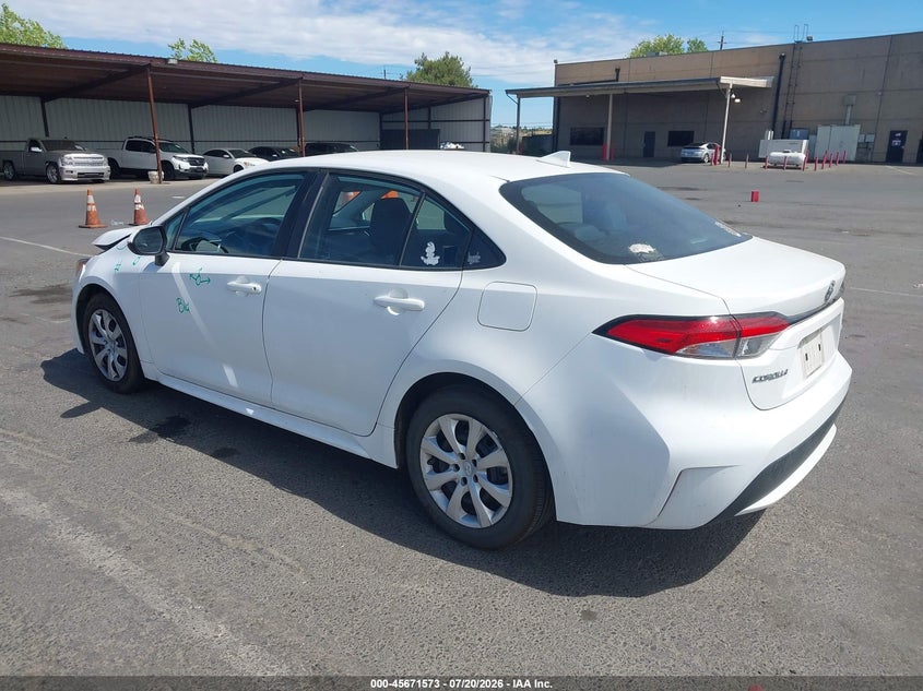 2020 Toyota Corolla VIN 5YFEPRAE1LP097364 IAAI salvage auction — FRONT END, Salvage Title, sold $3,050 on 2026-07-31 (photo 3)