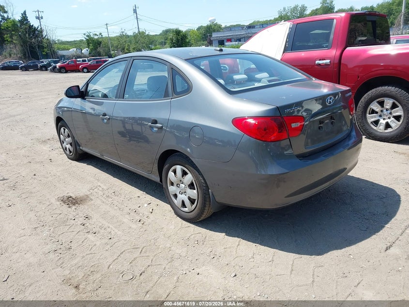 2008 Hyundai Elantra VIN KMHDU46D38U349225 IAAI salvage auction — FRONT END, Clear (Rhode Island), sold $225 on 2026-07-28 (photo 3)