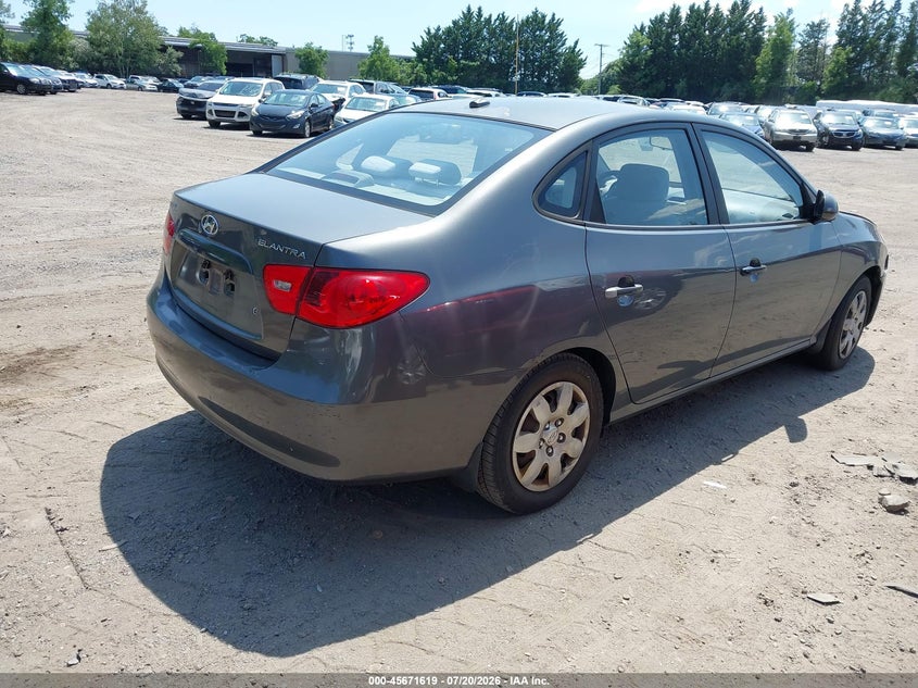2008 Hyundai Elantra VIN KMHDU46D38U349225 IAAI salvage auction — FRONT END, Clear (Rhode Island), sold $225 on 2026-07-28 (photo 4)