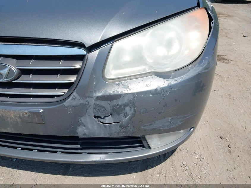 2008 Hyundai Elantra VIN KMHDU46D38U349225 IAAI salvage auction — FRONT END, Clear (Rhode Island), sold $225 on 2026-07-28 (photo 6)
